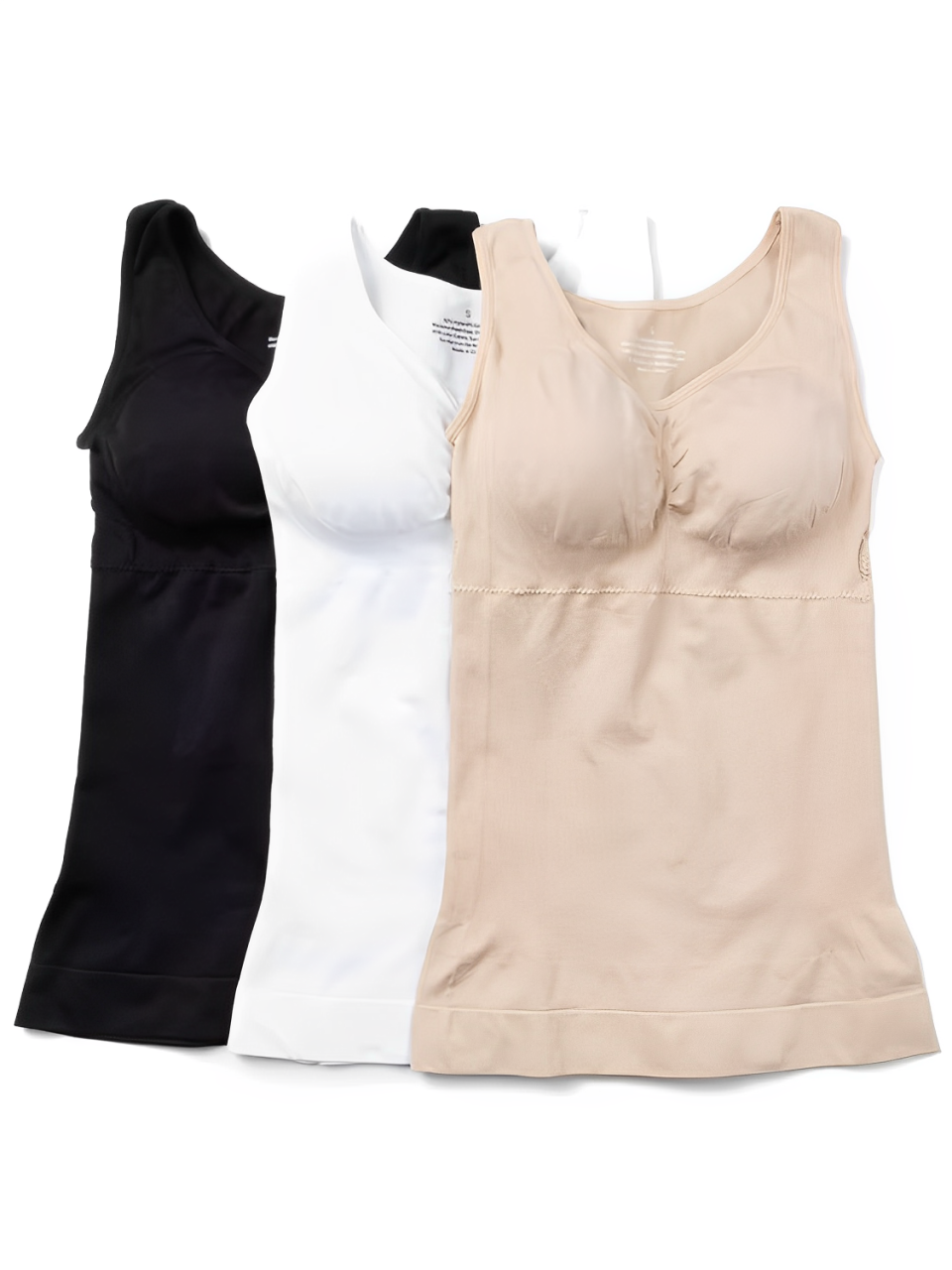 Women's Shaping Tank Top with Built-in Padded Bra – Laysa