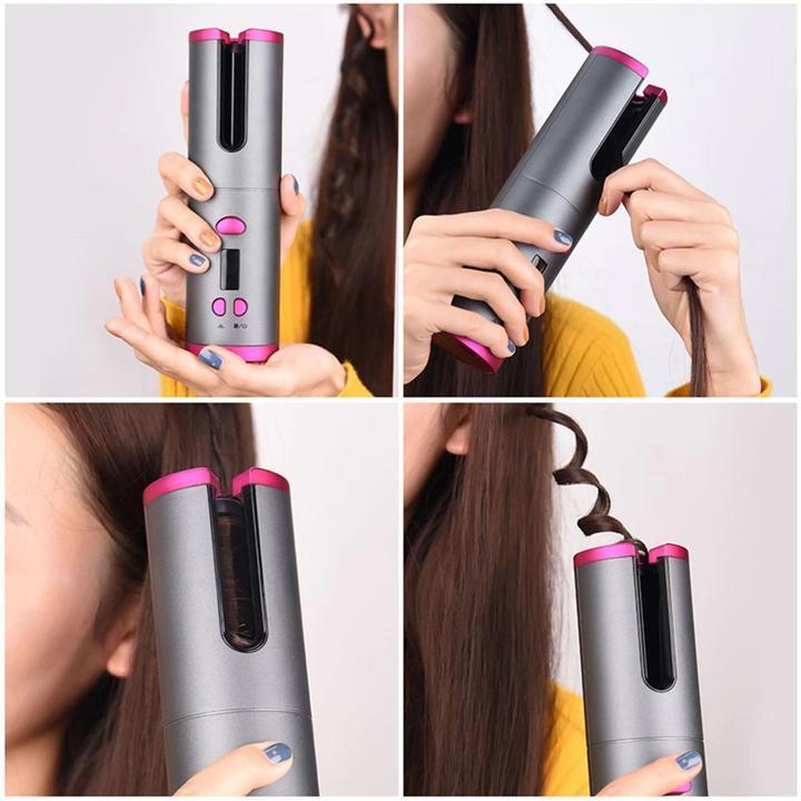 Cordless Curling Iron - Auto Curler 