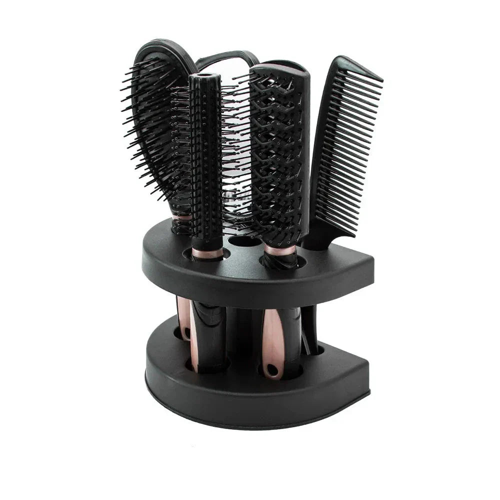 Complete Hair Brush Kit with Holder