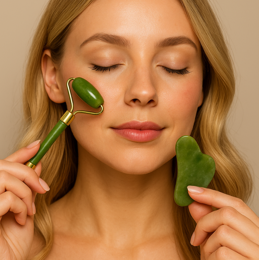 Jade Facial Massager: Your Naturally Elevated Beauty Routine 